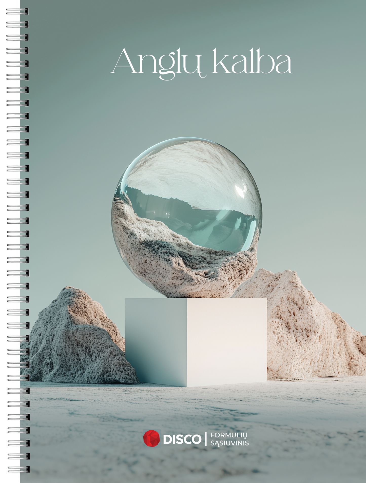 Formula notebook for English DISCO, 50 sheets, lines, spiral binding