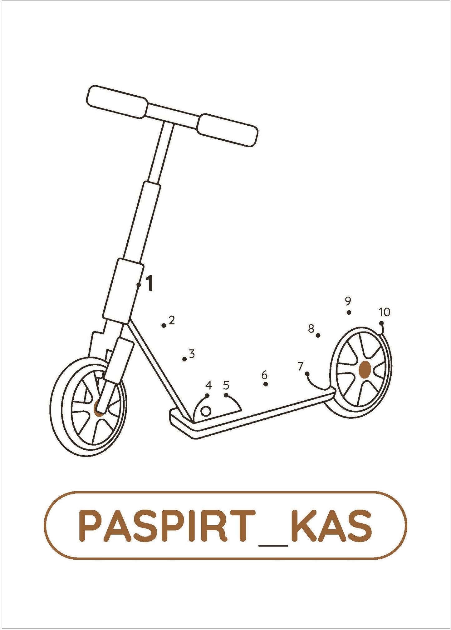 Junk taškus nuo 1 iki 10
