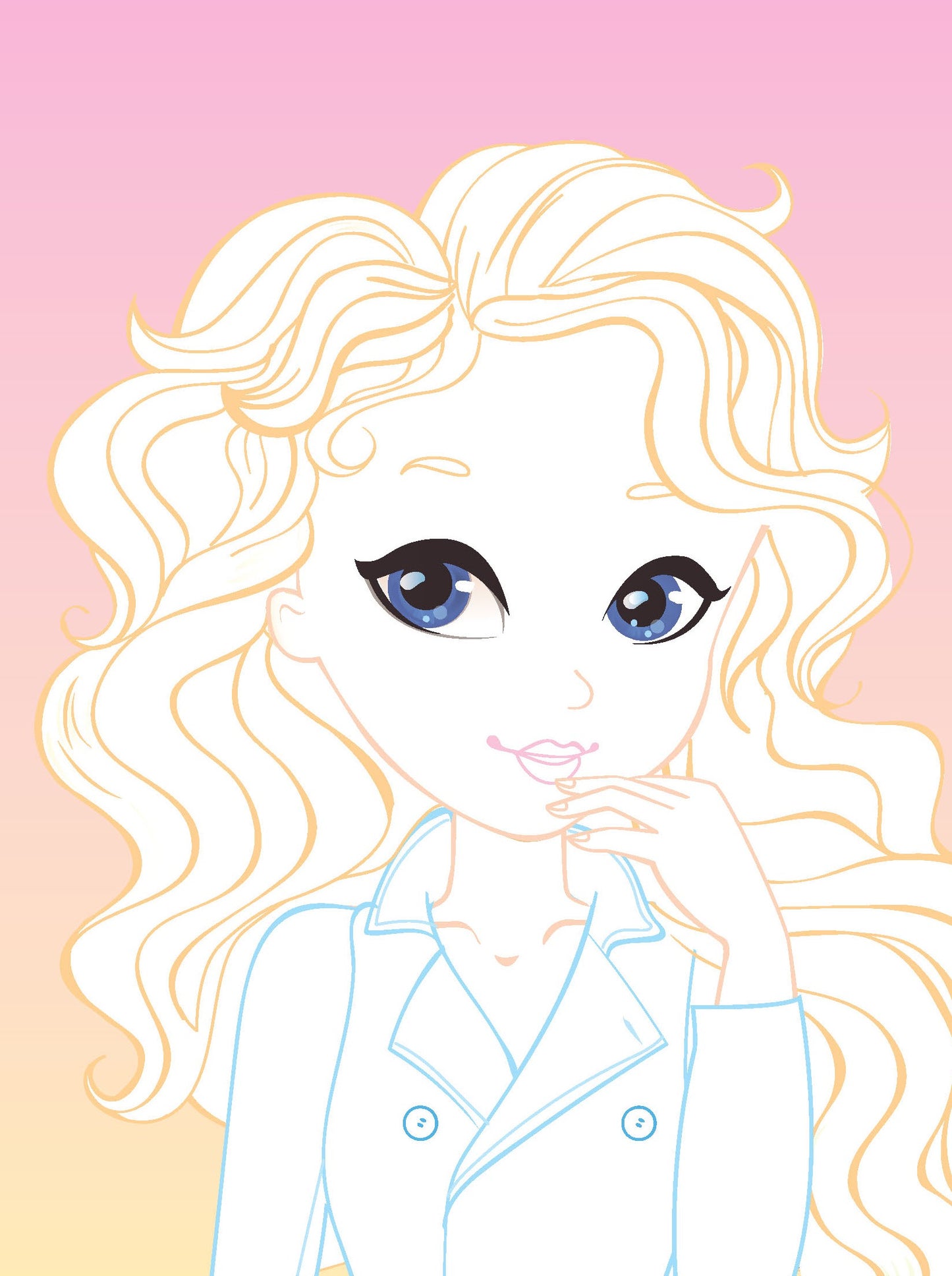 Волшебная раскраска с блестящими наклейками