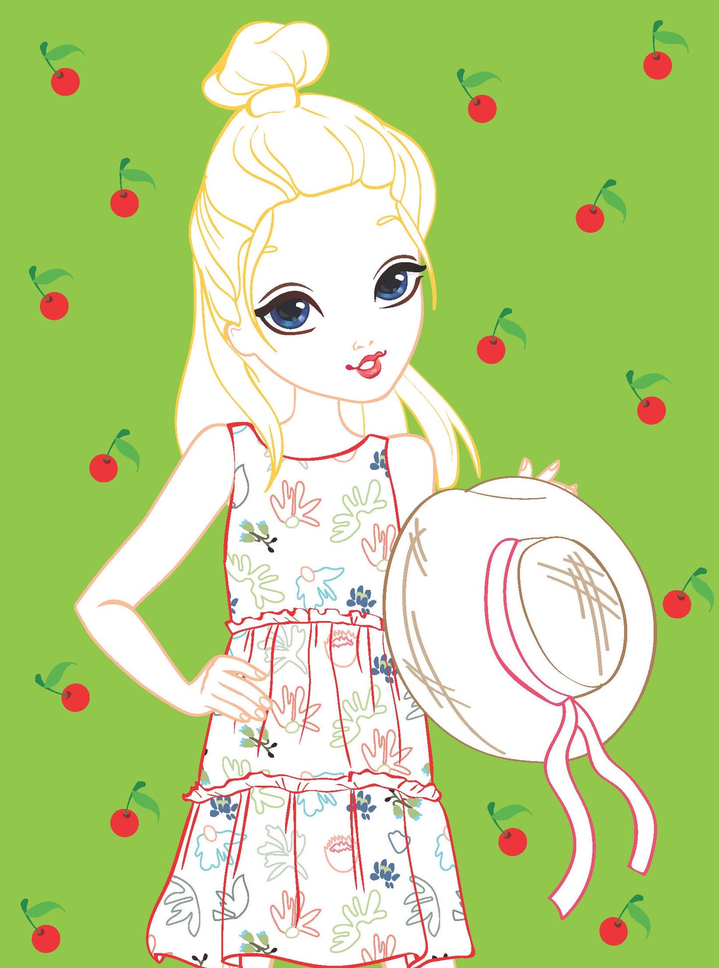 Волшебная раскраска с блестящими наклейками