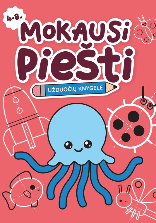 Užduočių knygelė. Mokausi piešti