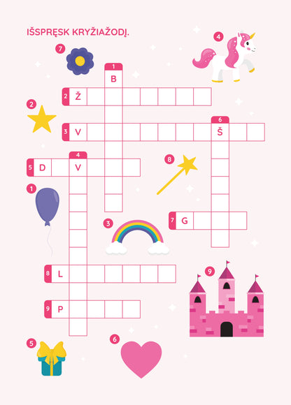 Magical tasks: unicorns