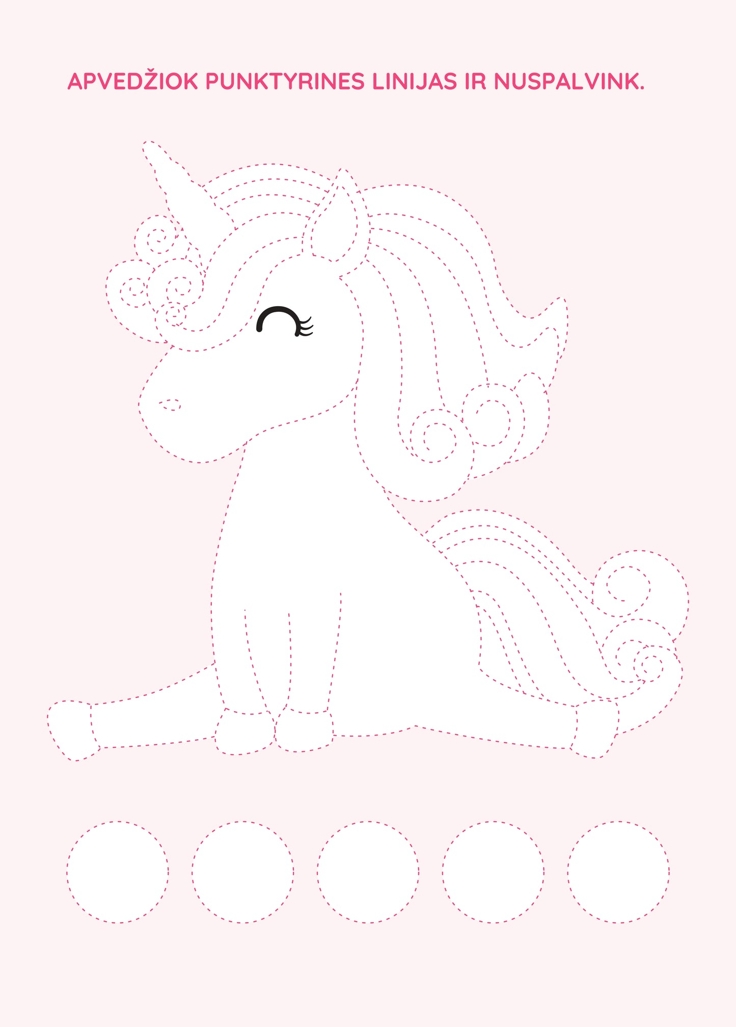 Magical tasks: unicorns
