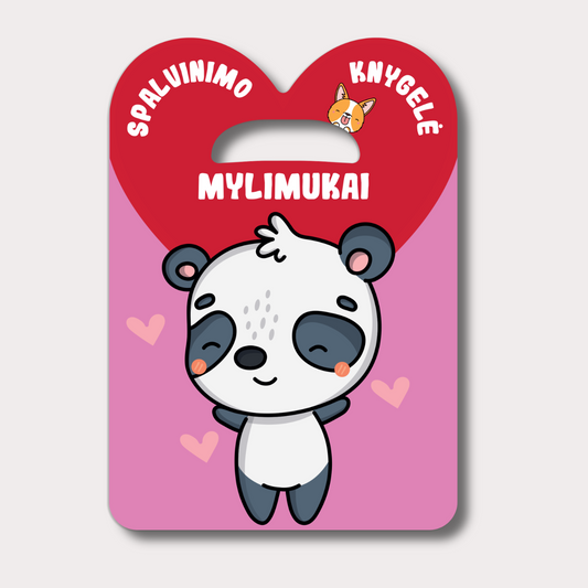 Spalvinimo knygelė. Mylimukai. 4 knyga (su defektu)