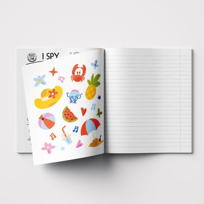 Notebook with stickers, 12 l, with lines (2-4th grade)
