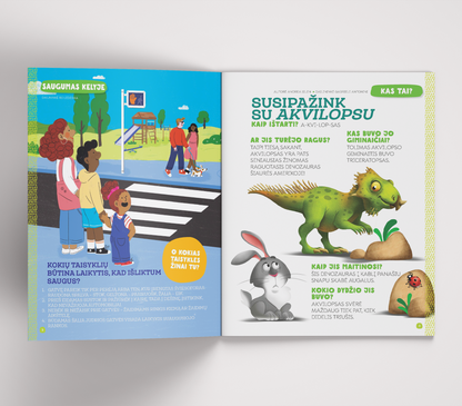 Educational children's magazine. Hello!