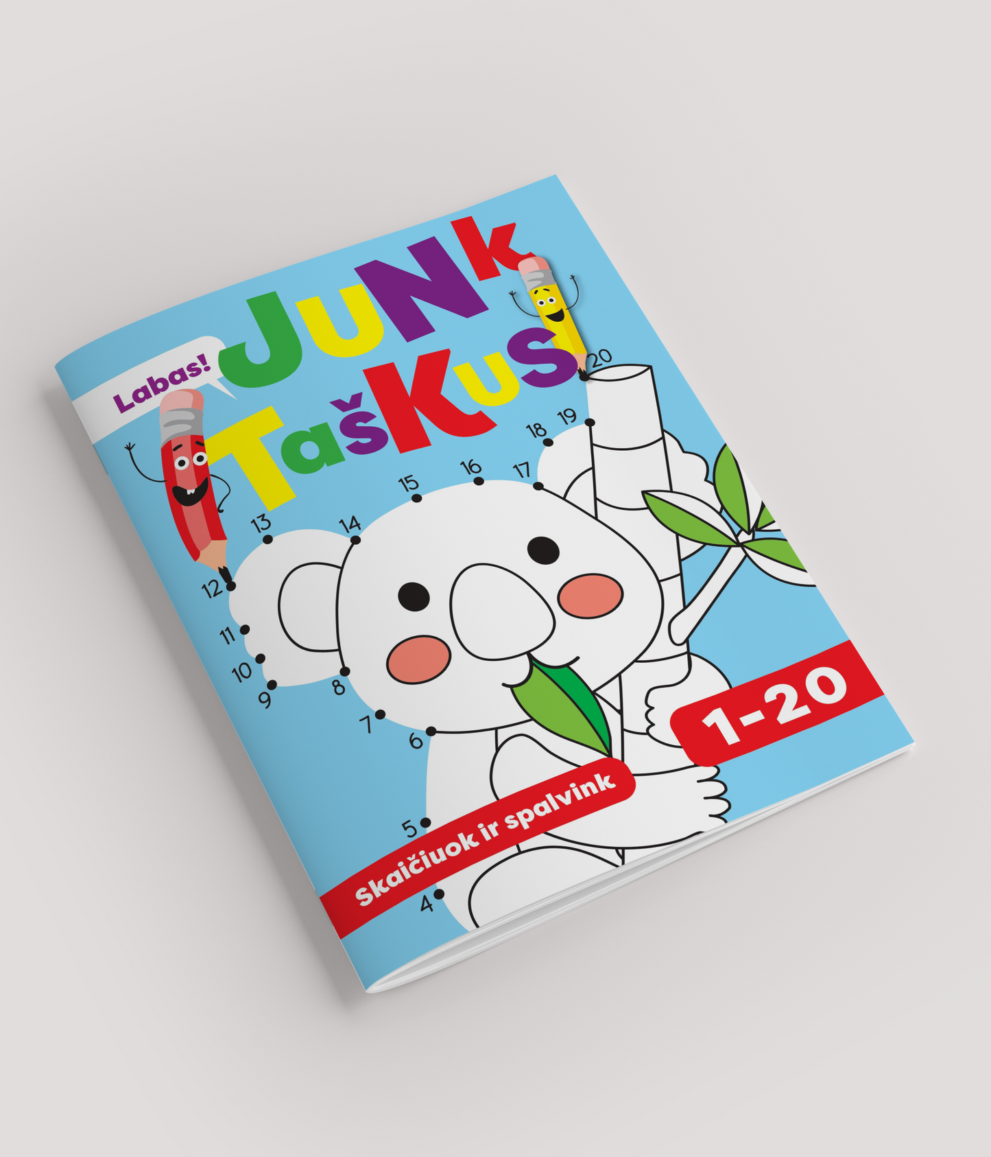 Раскраска «Соедини точки 1-20»