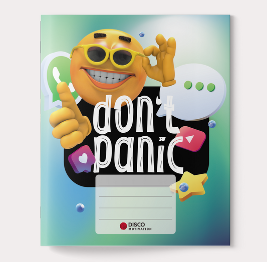 Notebook MOTIVATION, 32 l, with lines