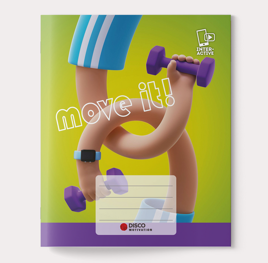 Sąsiuvinis MOTIVATION, 32 l., linijomis