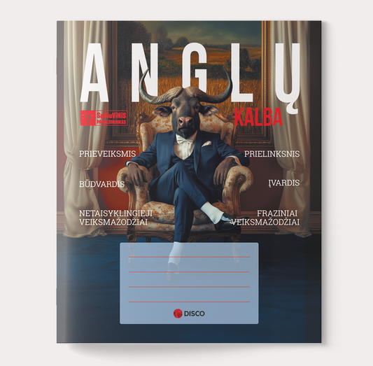 Helper notebook, English, 32 sheets, lined