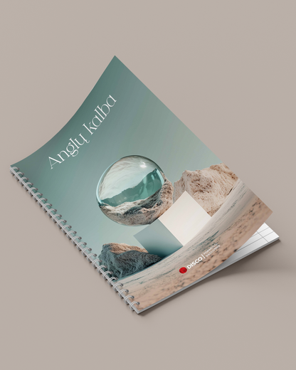 Formula notebook for English DISCO, 50 sheets, lines, spiral binding