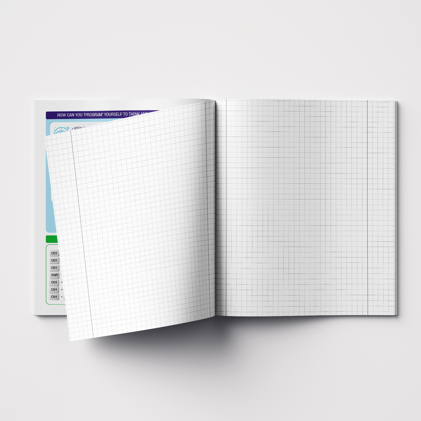 Notebook PREMIUM SCHOOL, 32 sheets, squares
