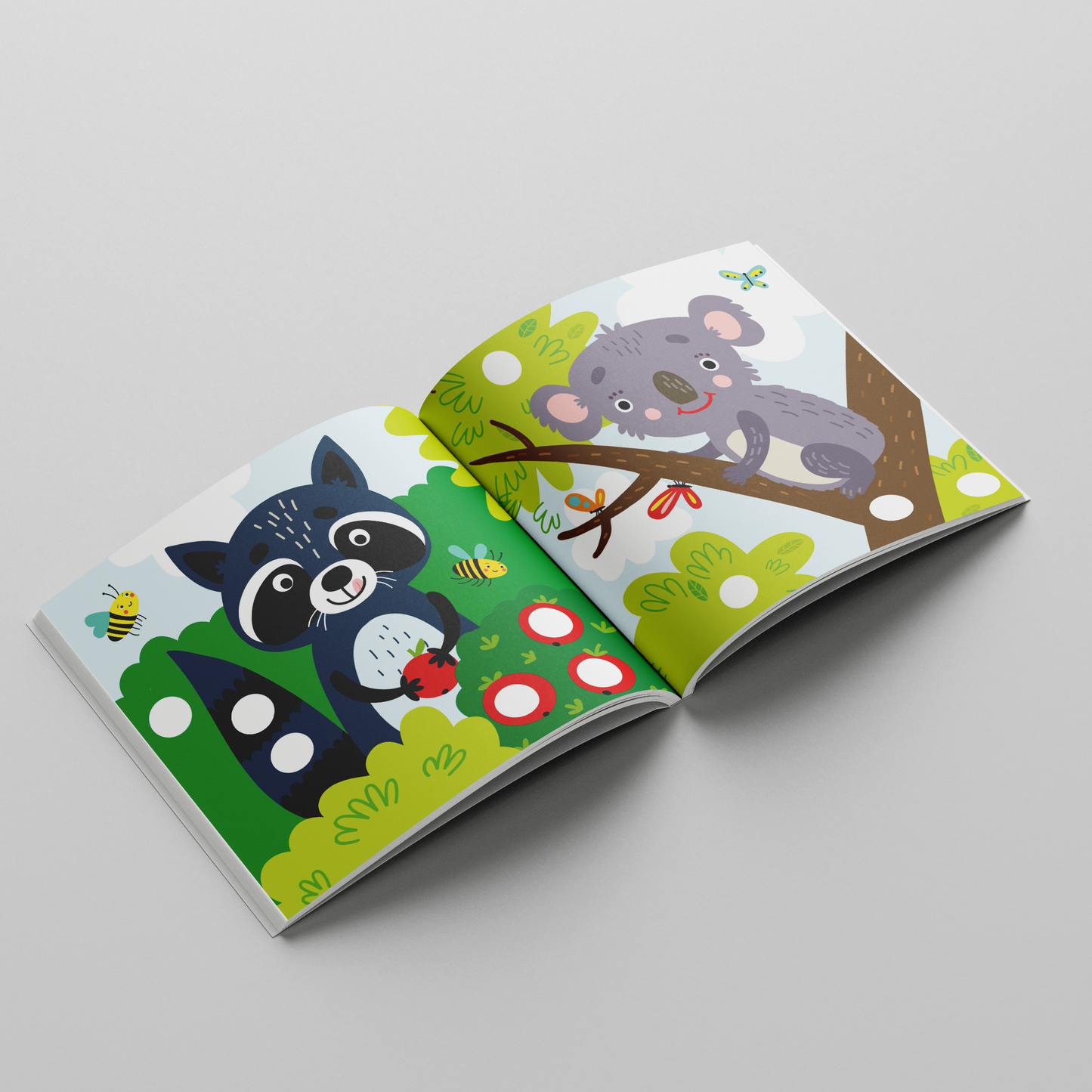 Spalvink ir klijuok. Panda