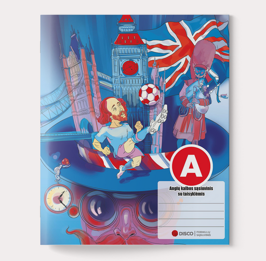 Formula notebook, English, 38 sheets, lined