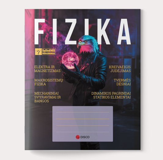 Helper notebook, Physics, 32 sheets, squared