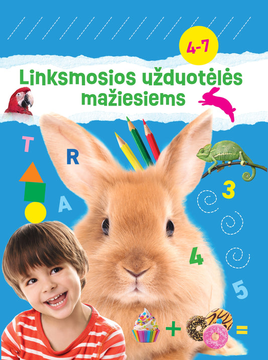 Užduočių knygelė „Linksmosios užduotėlės mažiesiems“, 2 knyga