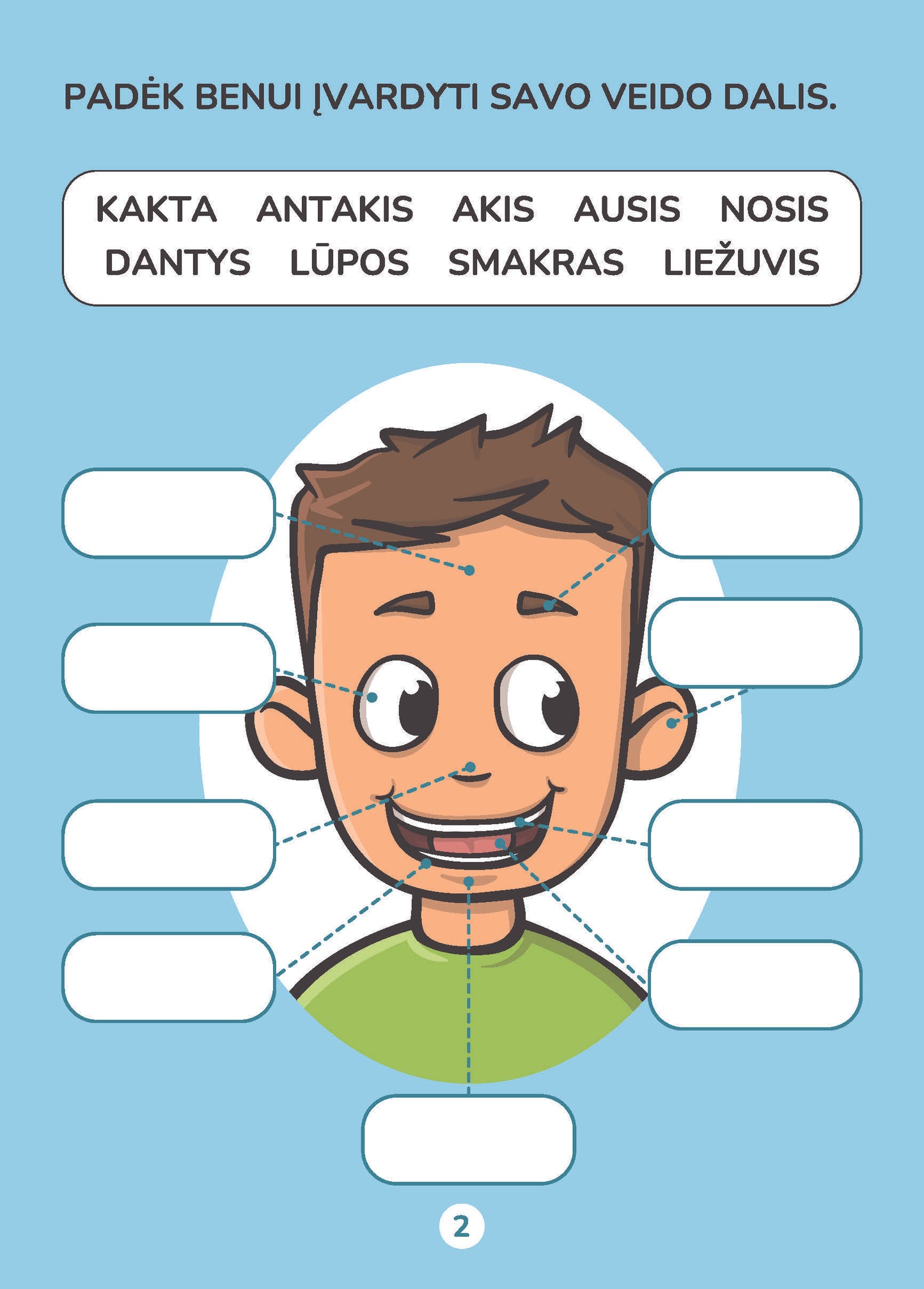 Užduočių knygelė Mano kūno ABC
