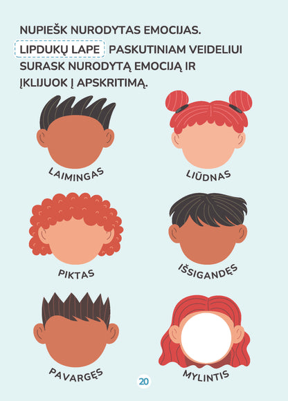 Užduočių knygelė Mano kūno ABC