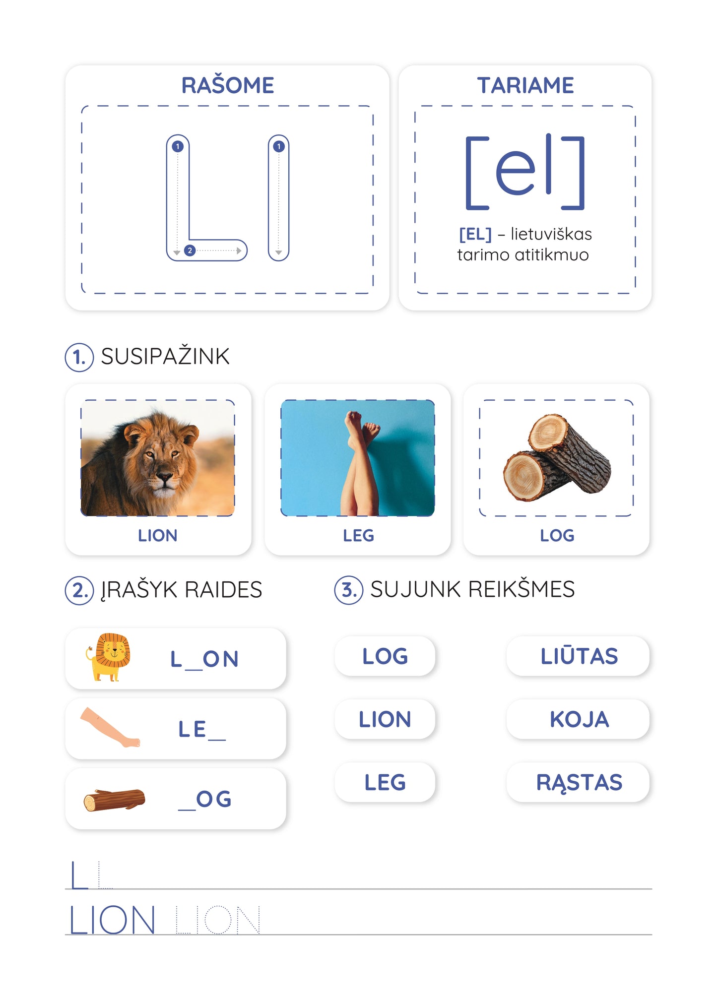 Activity book. Hand training 