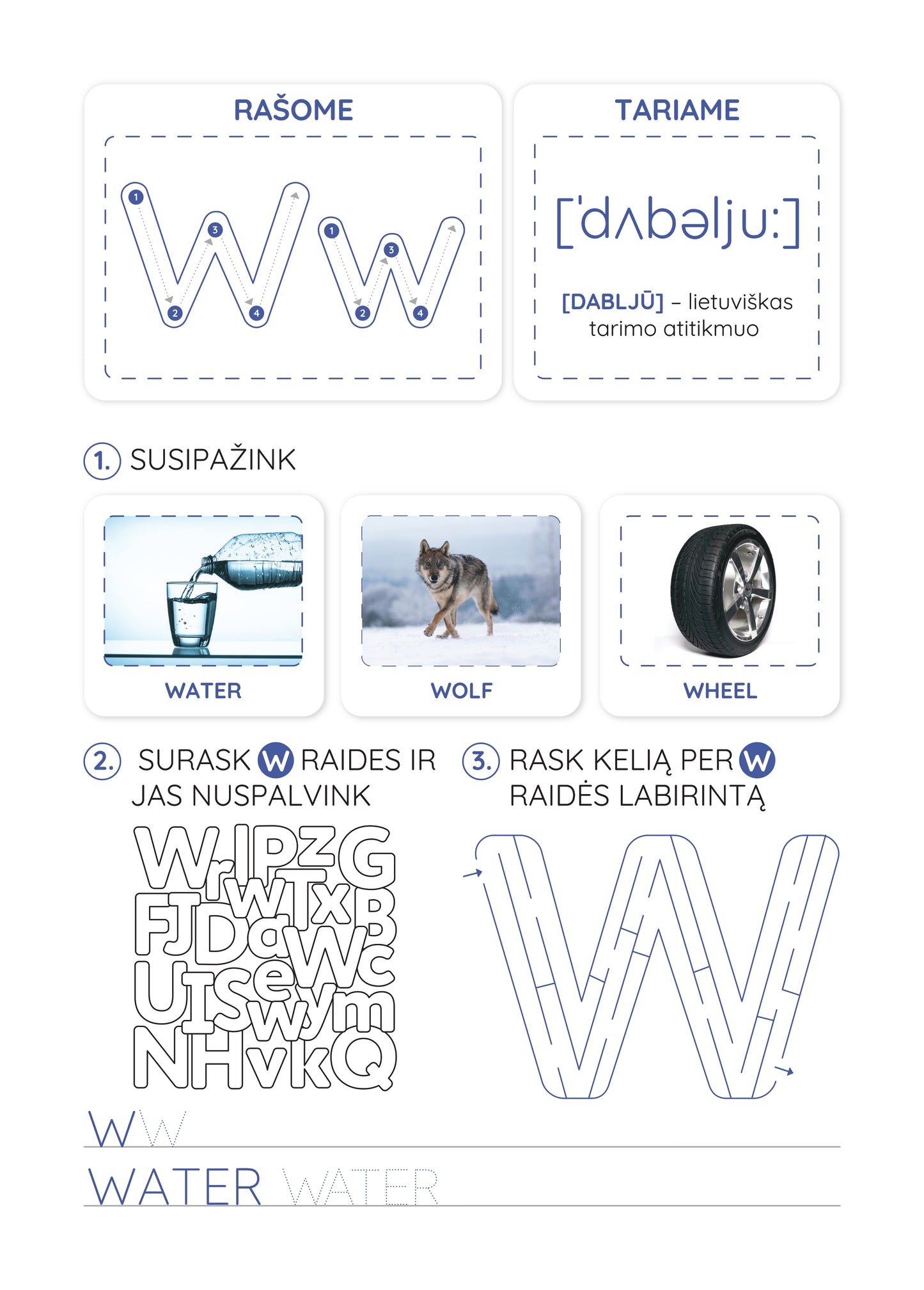 Activity book. Hand training 