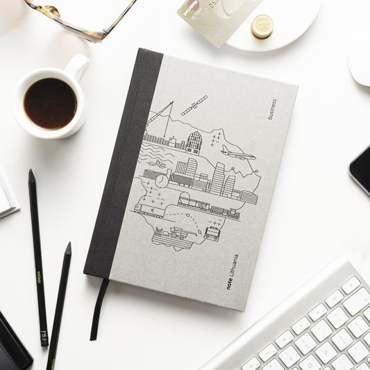 Souvenir notebook NOTE LITHUANIA BUSINESS (with defect)