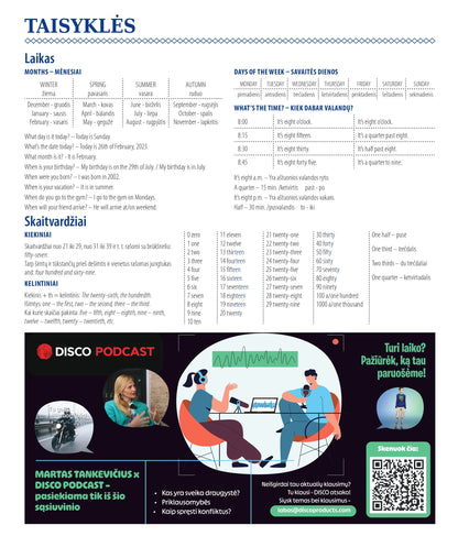 Formula notebook for English DISCO, 38 sheets, lines