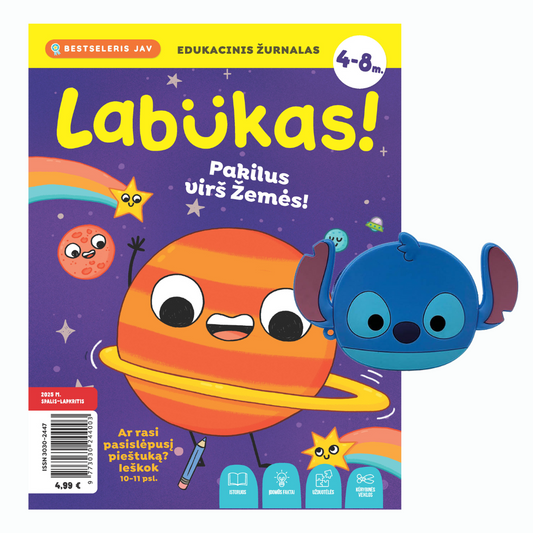 Edukacinis vaikiškas žurnalas „Labukas!“
