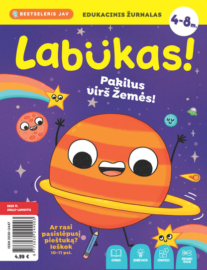 Edukacinis vaikiškas žurnalas „Labukas!“