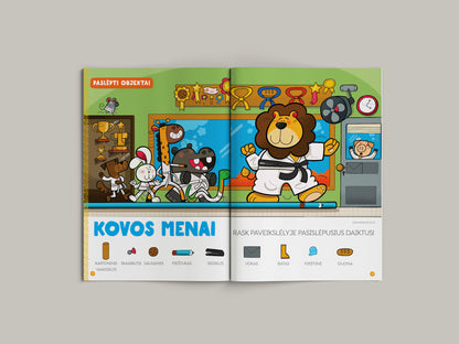 Educational children's magazine. Hello!