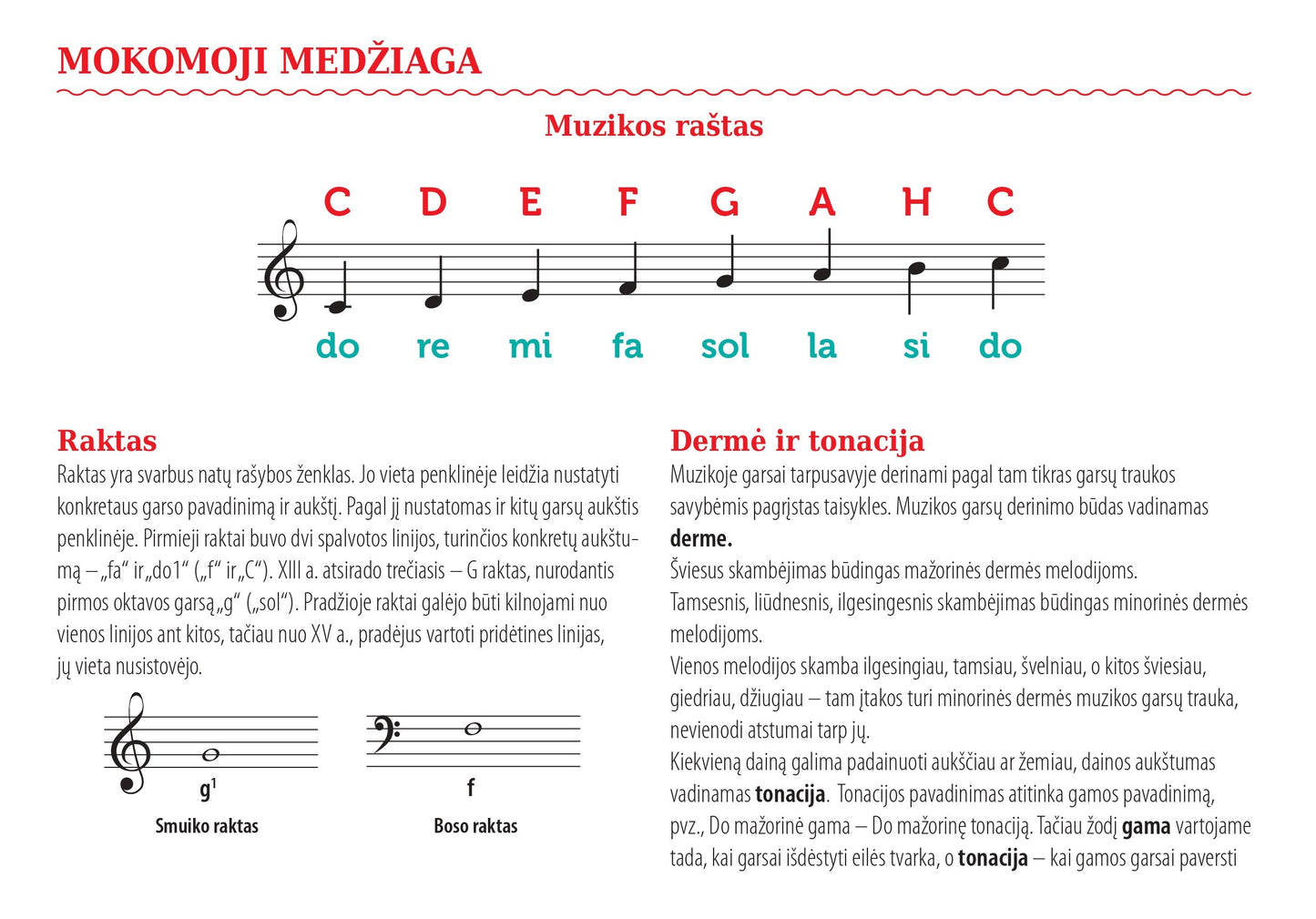 Formulių sąsiuvinis muzikai DISCO, 14 l., penklinės