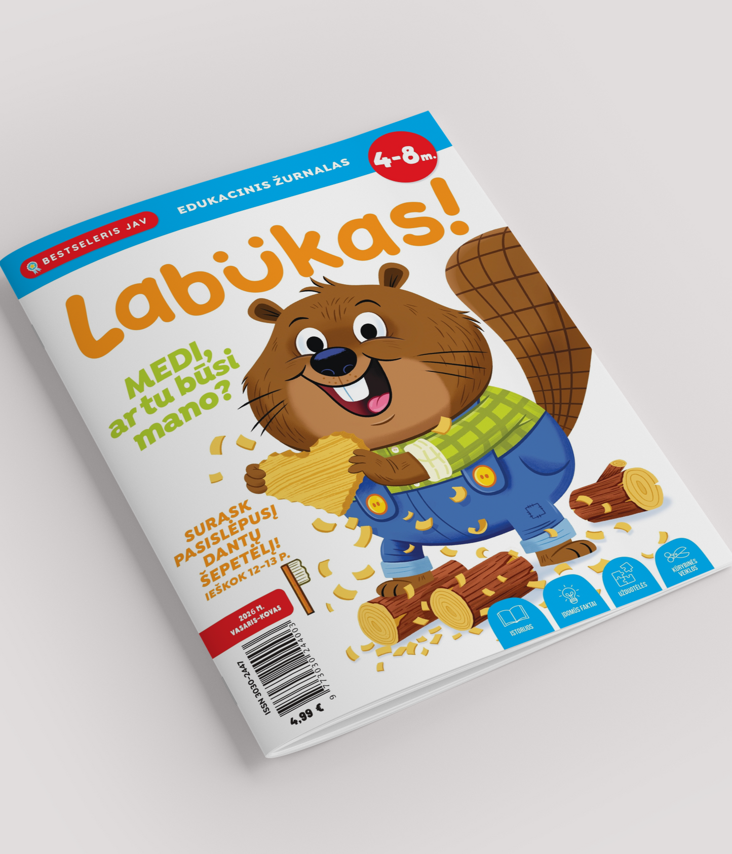 Edukacinis vaikiškas žurnalas. Labukas!