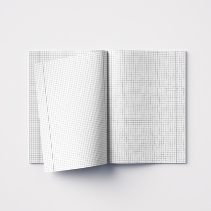 Notebook SOLID, 50 l., with squares, A4
