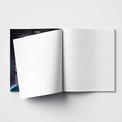 Notebook NASA, 32 sheets, lines